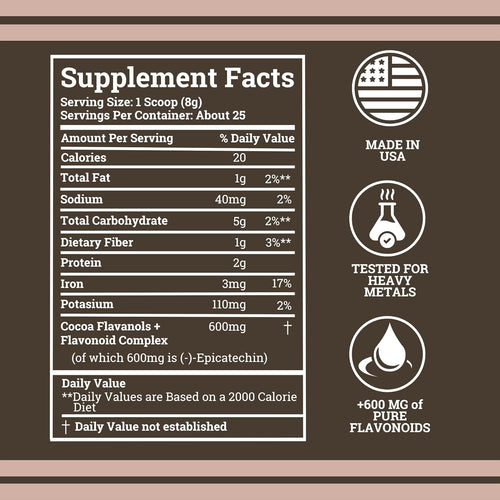 Cocoa Flavanols Daily Powder