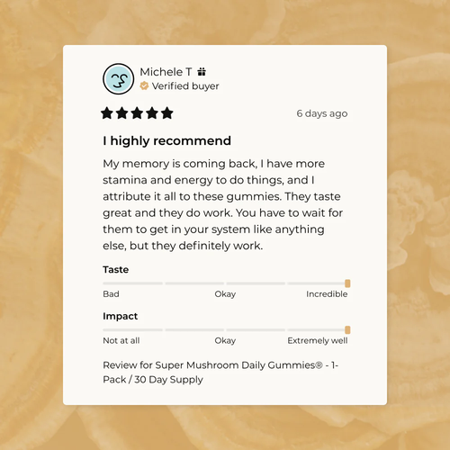 Super Mushroom Daily Gummies